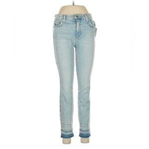 Current/Elliott High-Waist Stiletto Joey Light Wash Jeans NWT